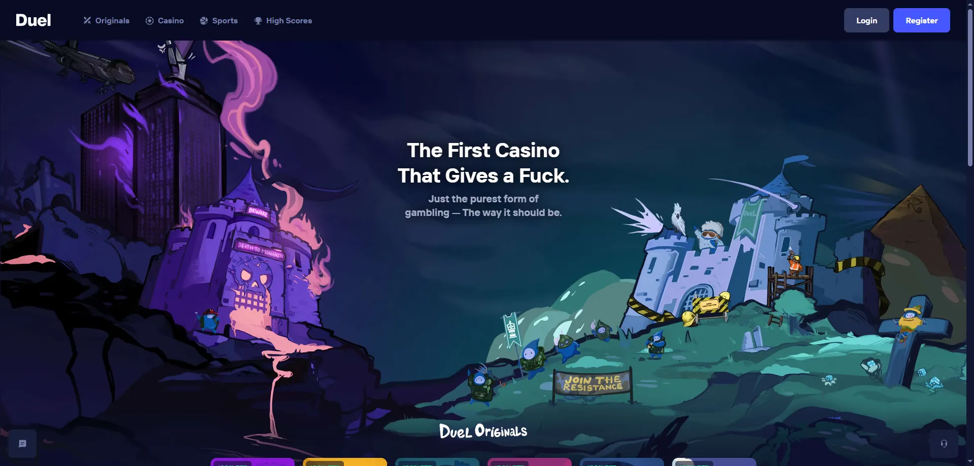 Duel Casino reseña completa — casino cripto provably fair en Colombia